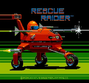 Rescue Raider screen shot title